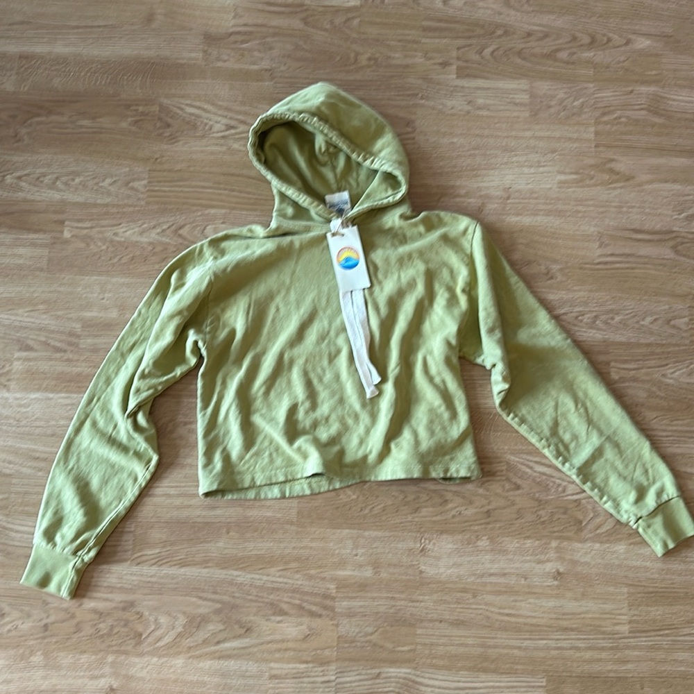 Jungmaven sunkissed crop hoodie XS